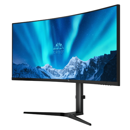 Cryo Vision 34 inch Curved Ultrawide 1440p 240hz Gaming Monitor